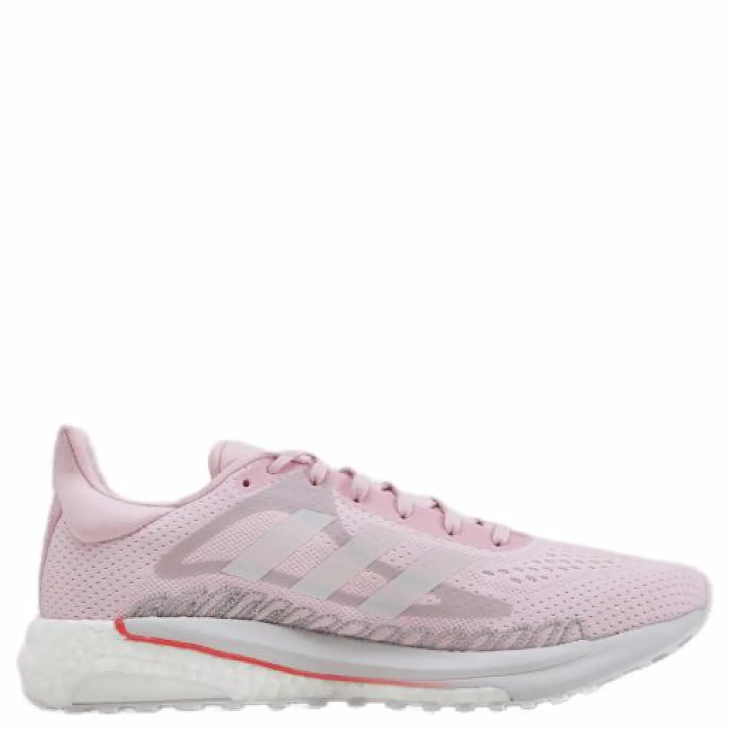 adidas SolarGlide Shoes Fresh Candy / Cloud White / Silver Metallic Rosa Sale