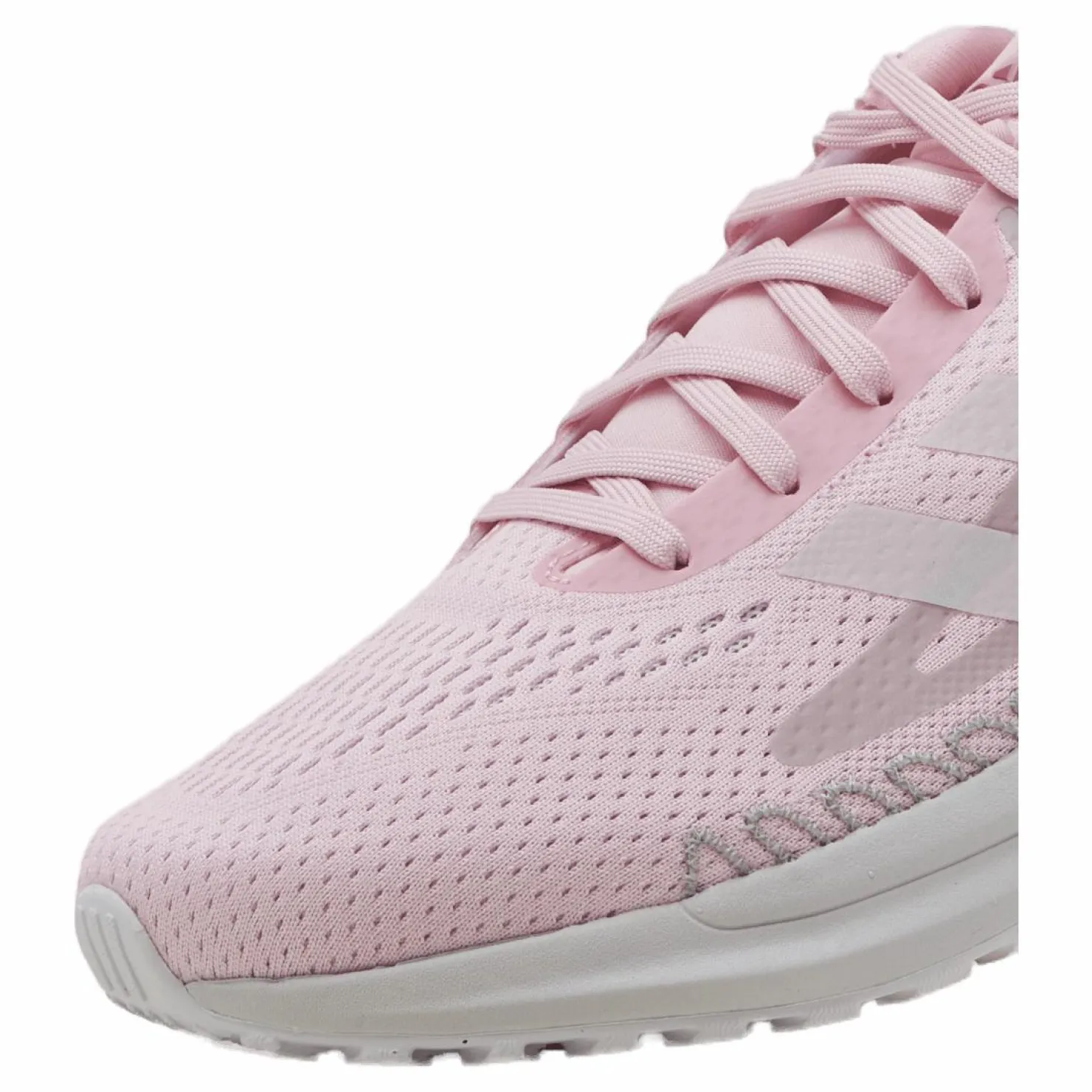 adidas SolarGlide Shoes Fresh Candy / Cloud White / Silver Metallic Rosa Sale