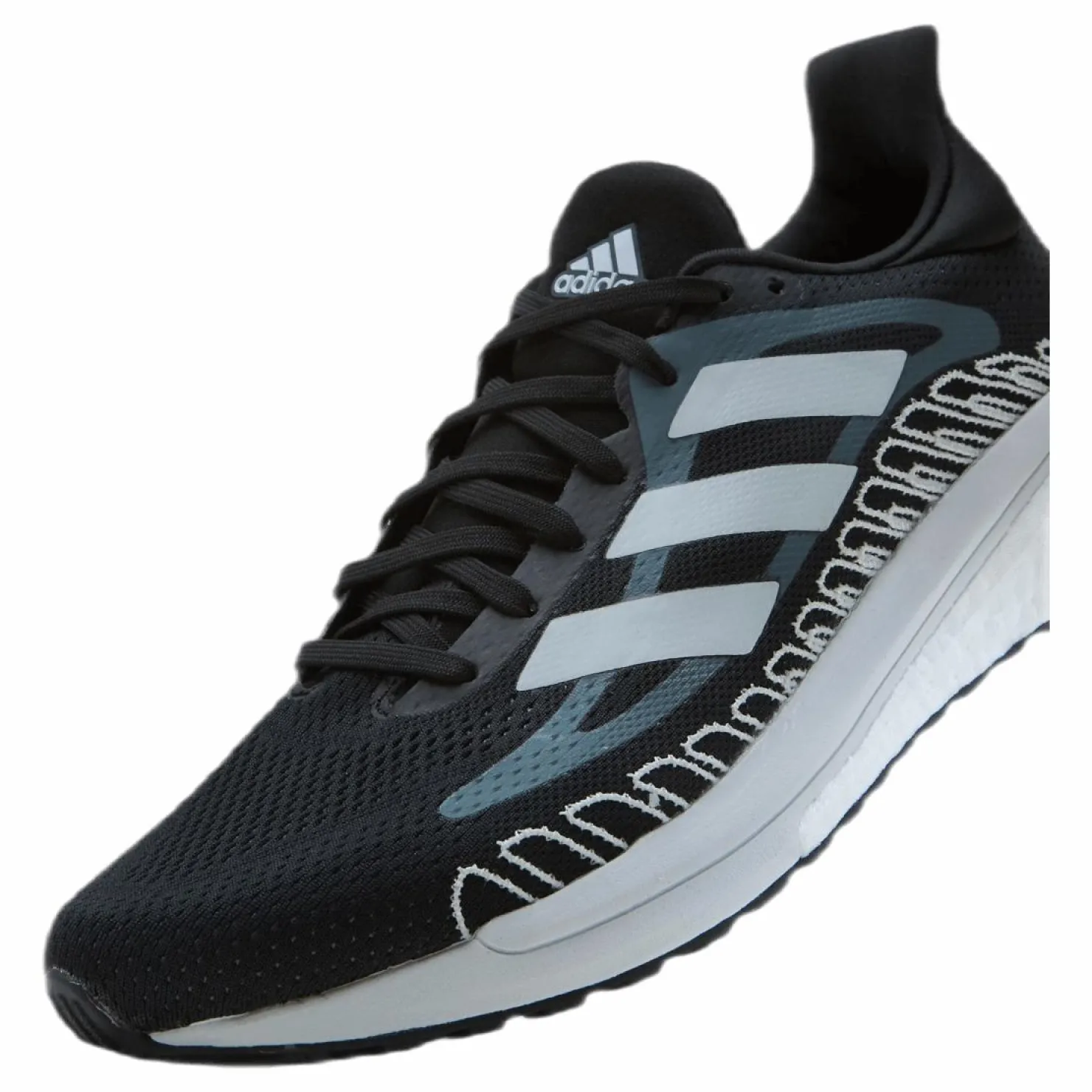 adidas SolarGlide ST Shoes Core Black / Core Black / Core Black Flerfärgad New