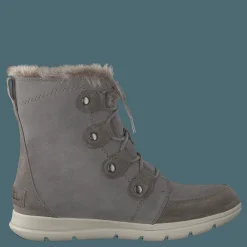 Sorel Explorer Joan 052-quarry Black Grå Clearance