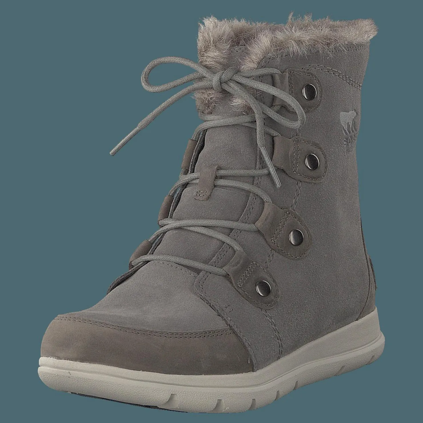 Sorel Explorer Joan 052-quarry Black Grå Clearance