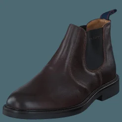 Gant Spencer G46 Dark Brown Leather Brun Outlet