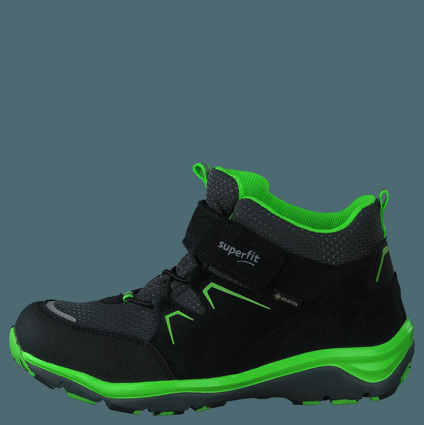 Superfit Sport5 GTX 1-velcro Black Svart Best