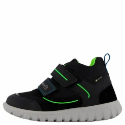 Superfit Sport7 Mini Schwarz/hellgrün Svart