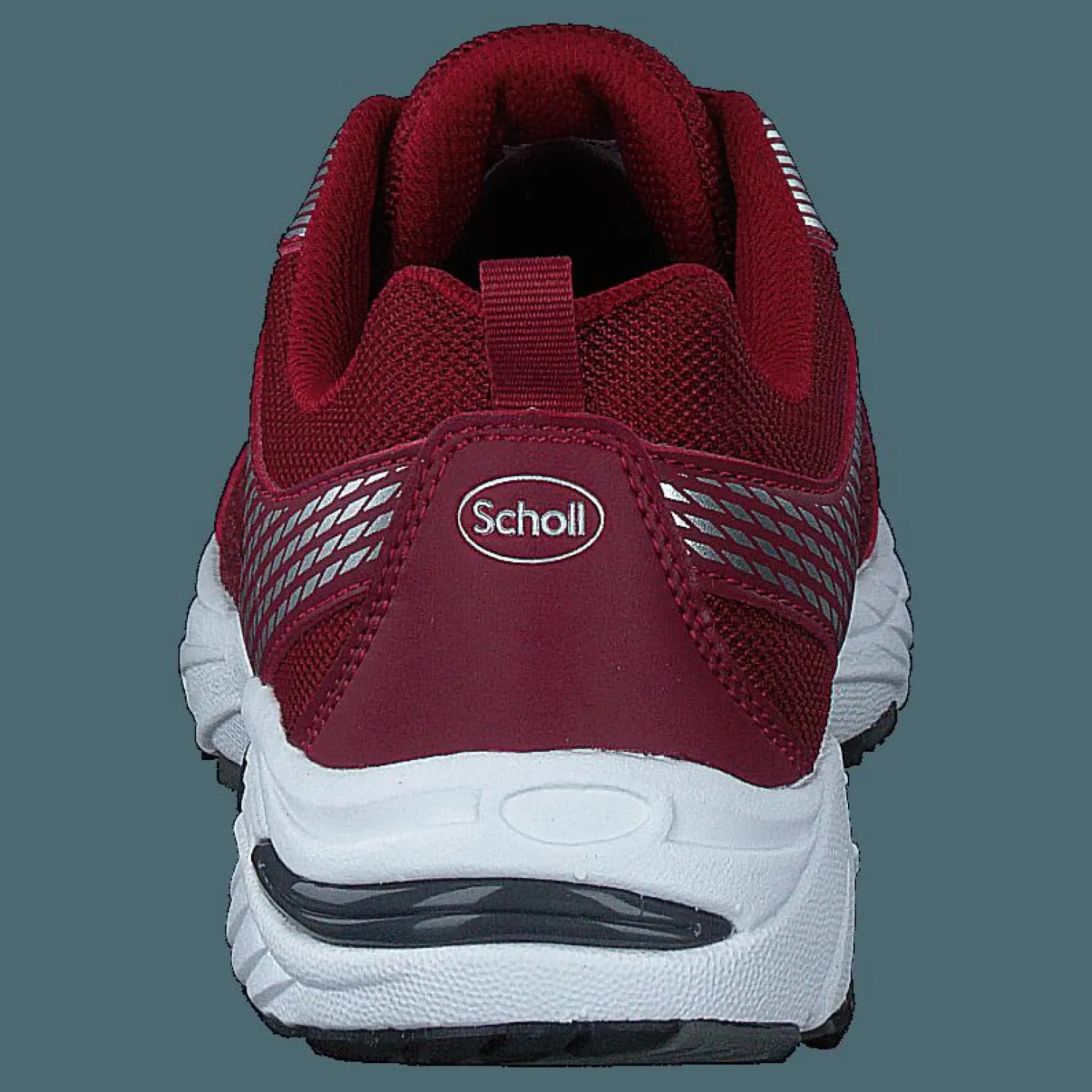 Scholl Sprinter Net Bordeaux Röd