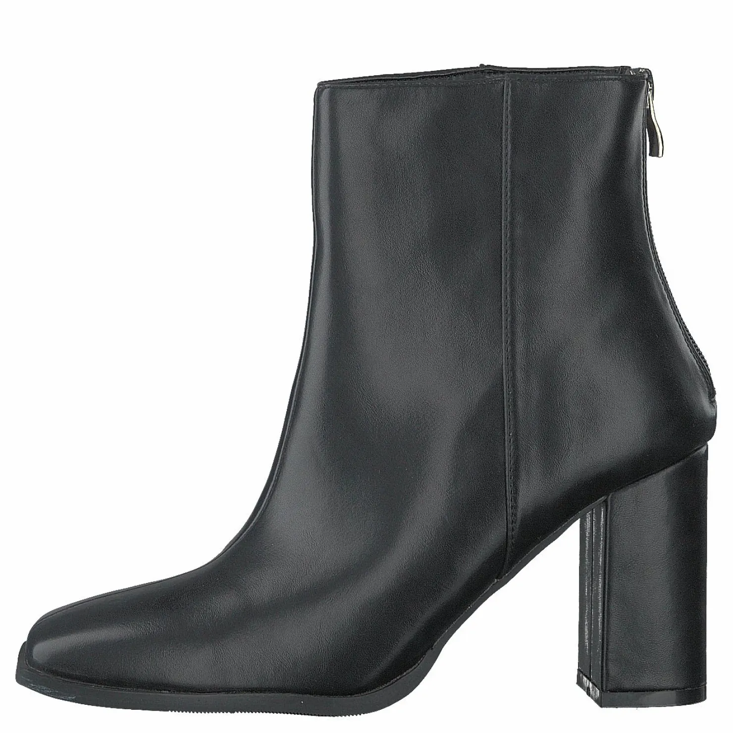 NA-KD Squared Front Ankle Boots Black Svart Clearance