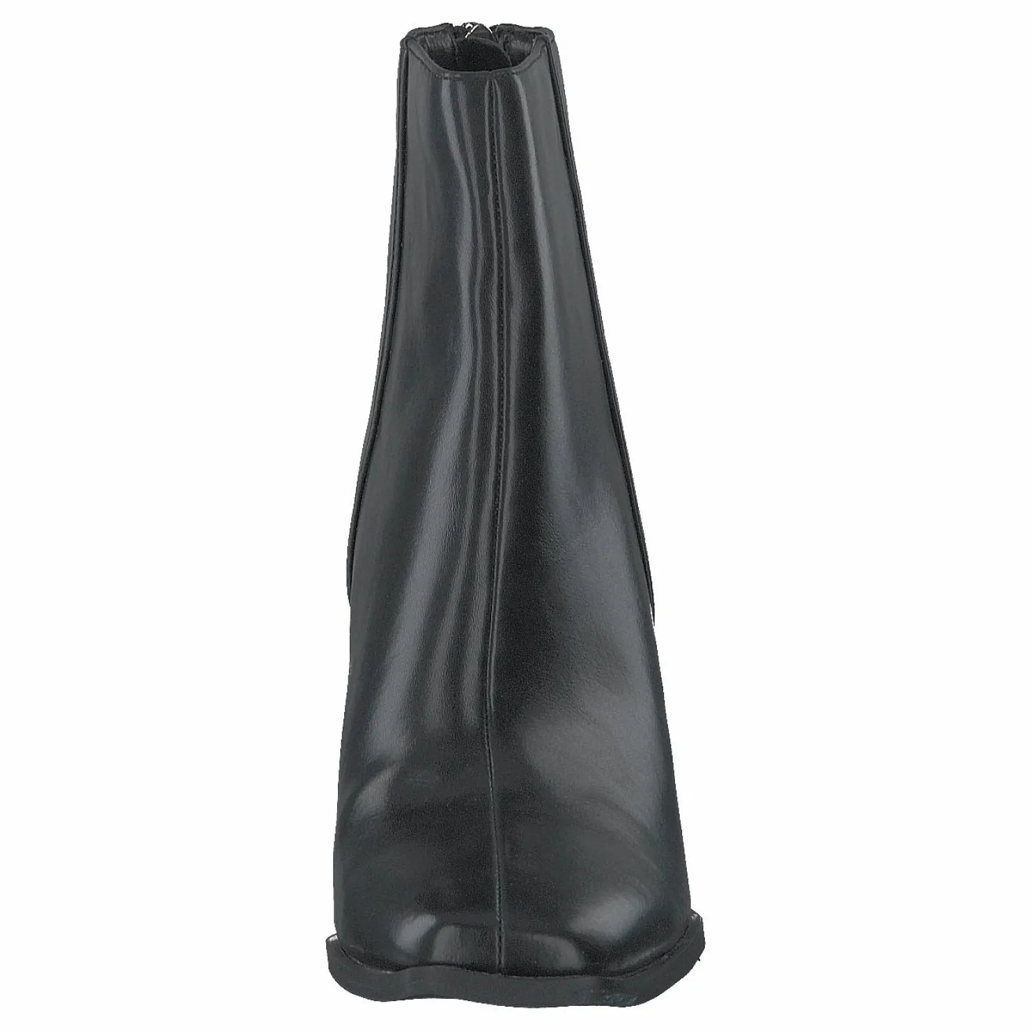 NA-KD Squared Front Ankle Boots Black Svart Clearance