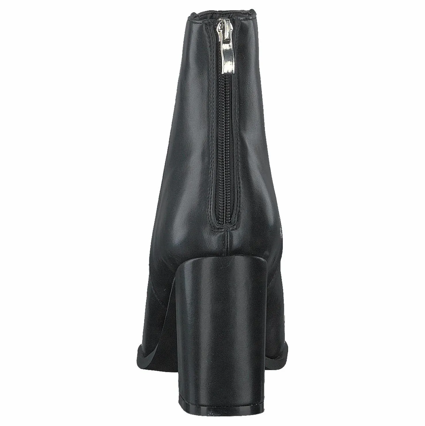 NA-KD Squared Front Ankle Boots Black Svart Clearance