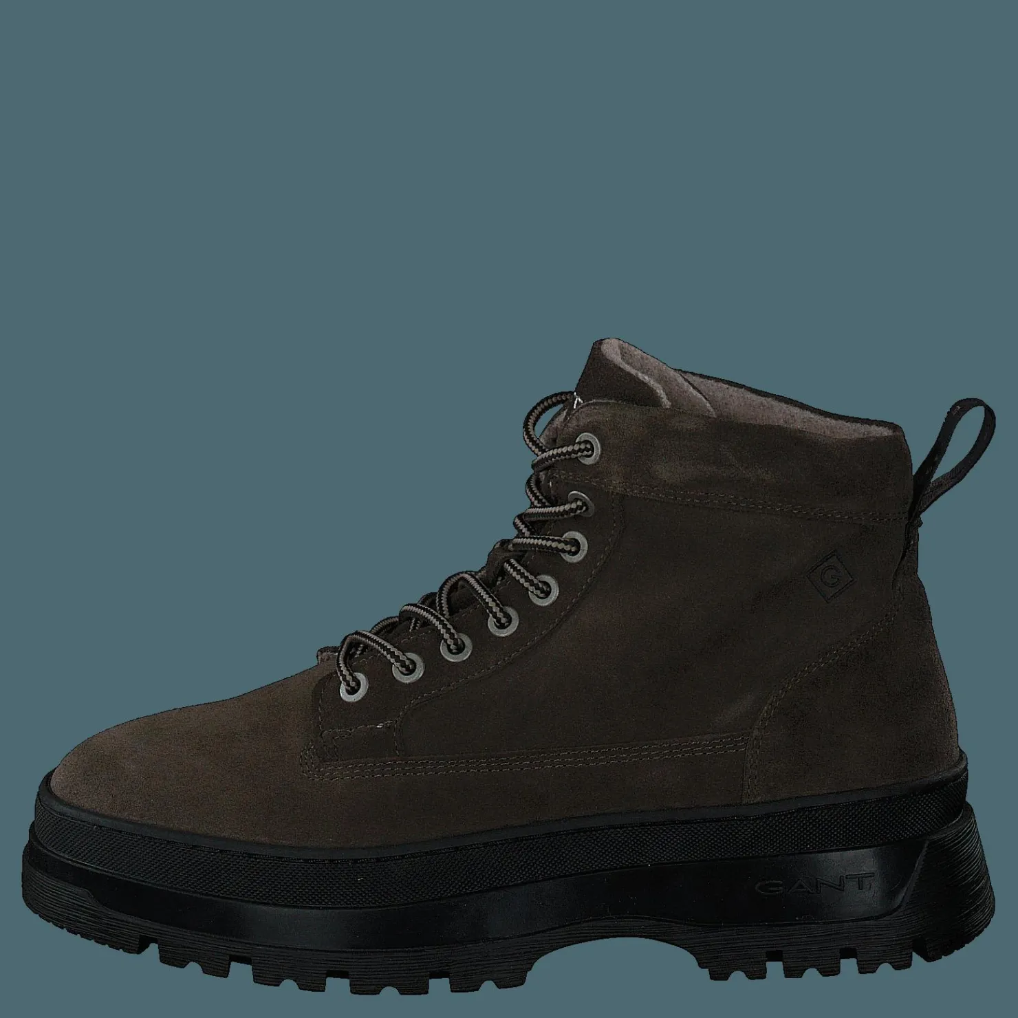 Gant St Grip Mid Boot Olive Svart Discount