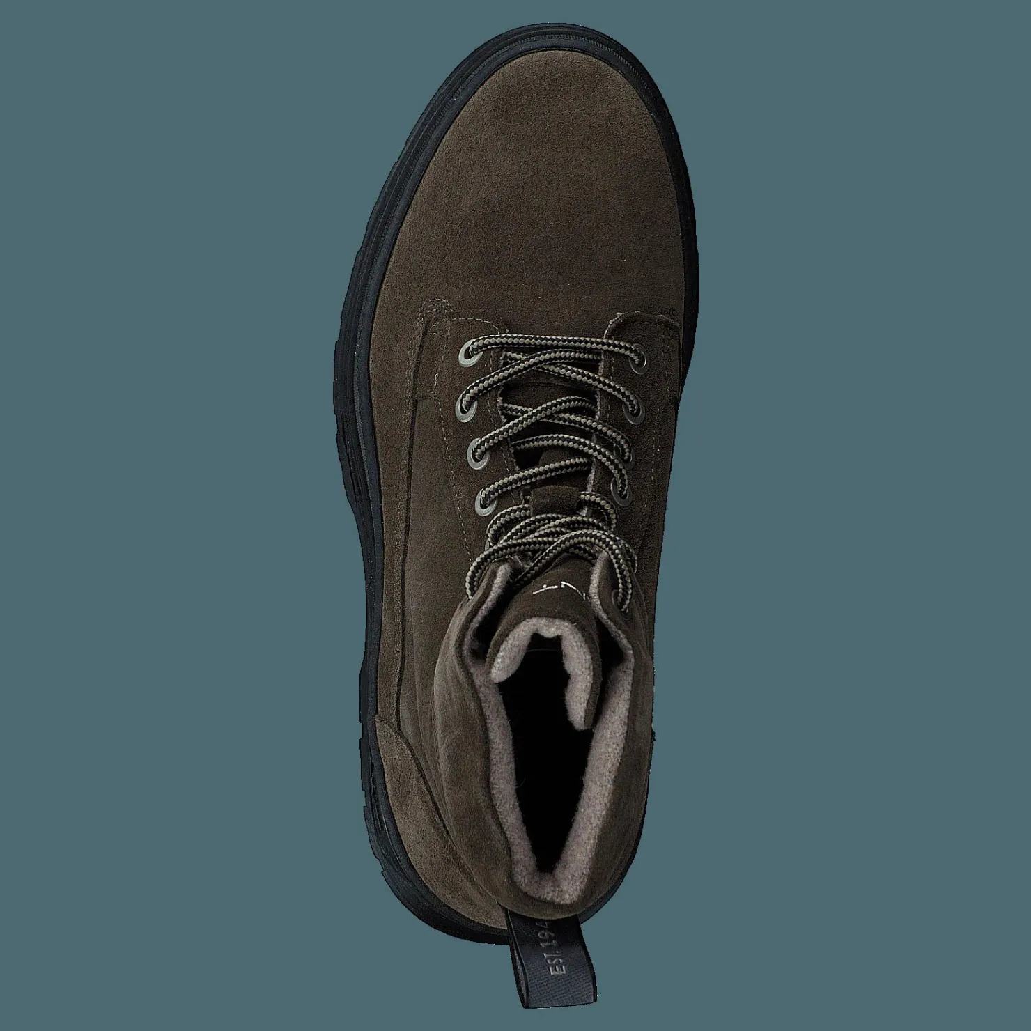 Gant St Grip Mid Boot Olive Svart Discount