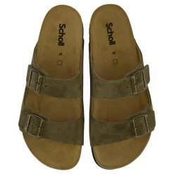 Scholl Iconic St Julien Suede Khaki Brun