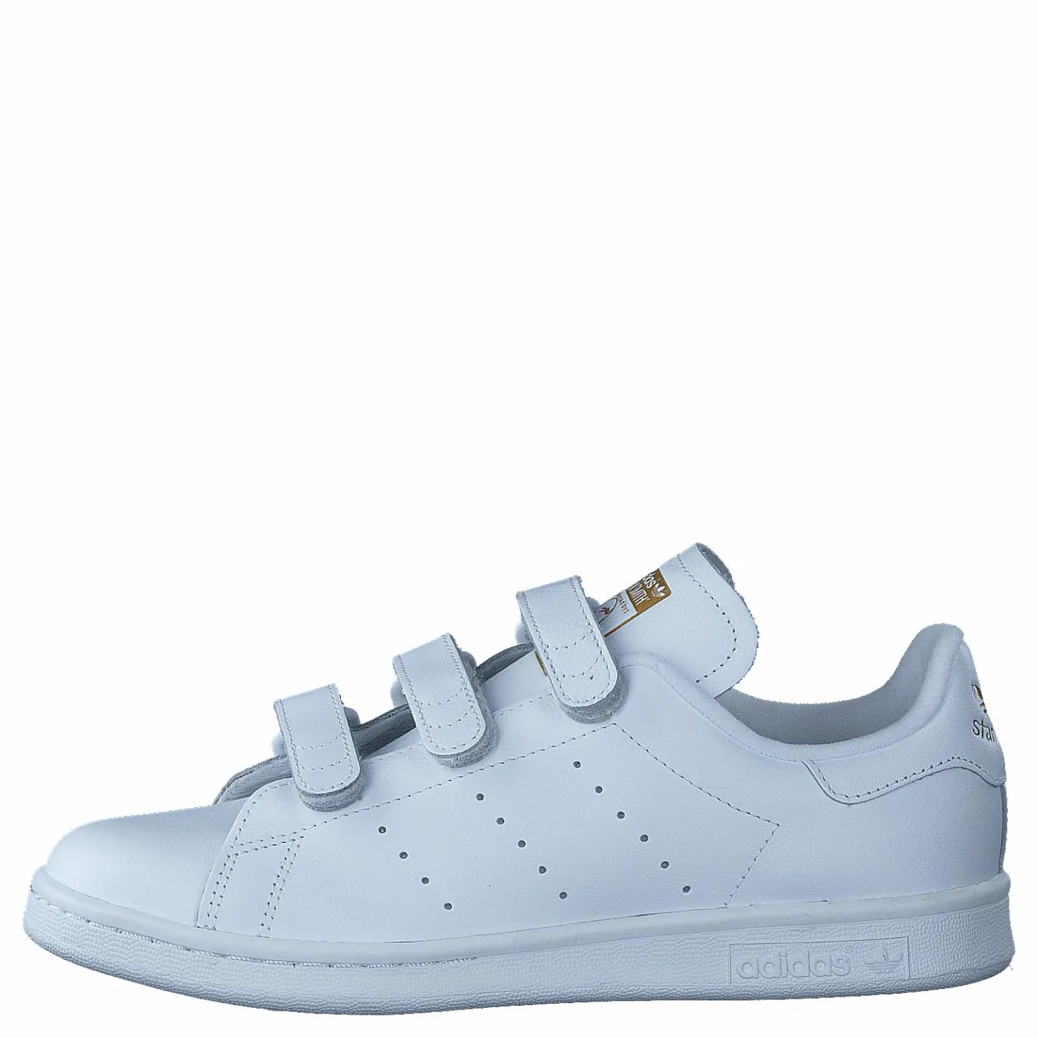 adidas Originals Stan Smith Cf Ftwr White/Ftwr White/Gold Met Guld och Vit Clearance