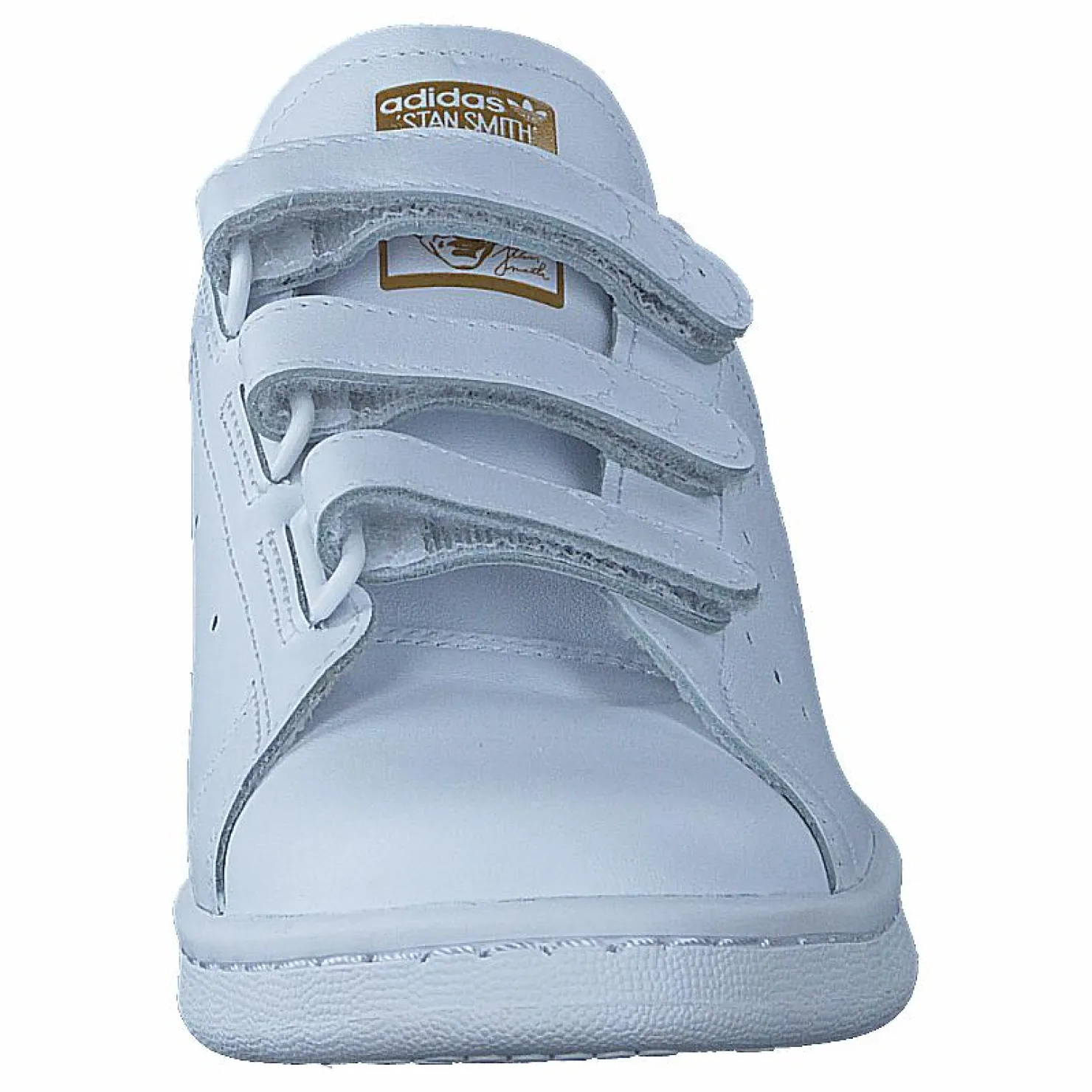 adidas Originals Stan Smith Cf Ftwr White/Ftwr White/Gold Met Guld och Vit Clearance