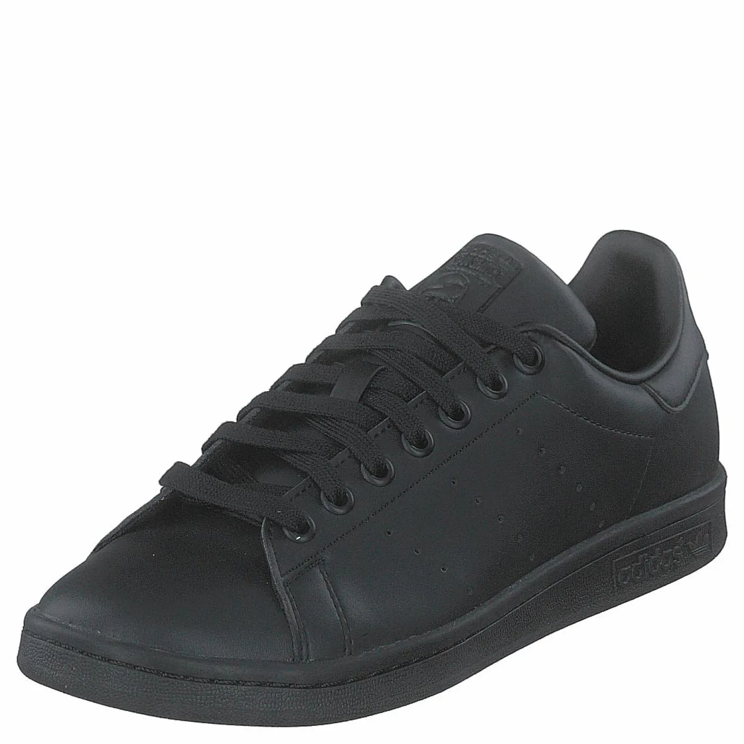 adidas Originals Stan Smith Core Black / Core Black / Cloud White Svart Discount
