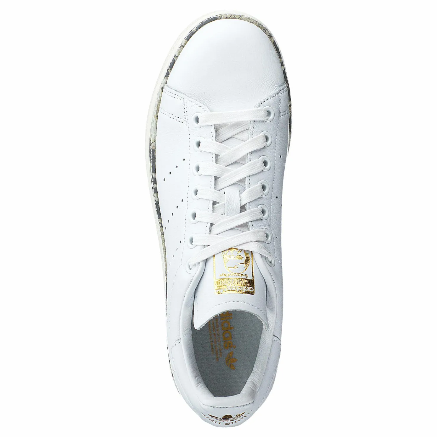 adidas Originals Stan Smith New Bold W Ftwwht/owhite/supcol Vit Outlet