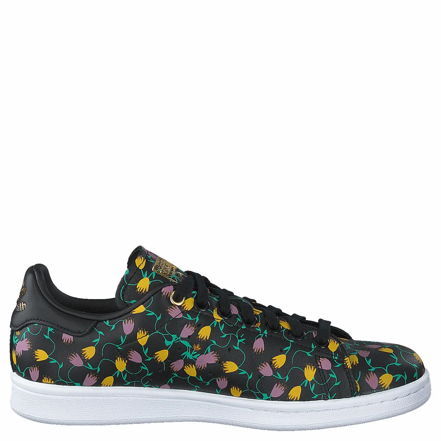 adidas Originals Stan Smith W Core Black/ftwr White/gold Met Guld och Svart Sale