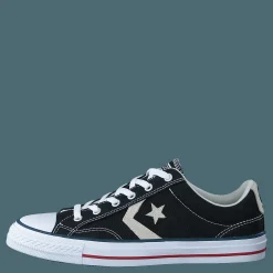 Converse Star Player Ox Black/ Milk Grå Online