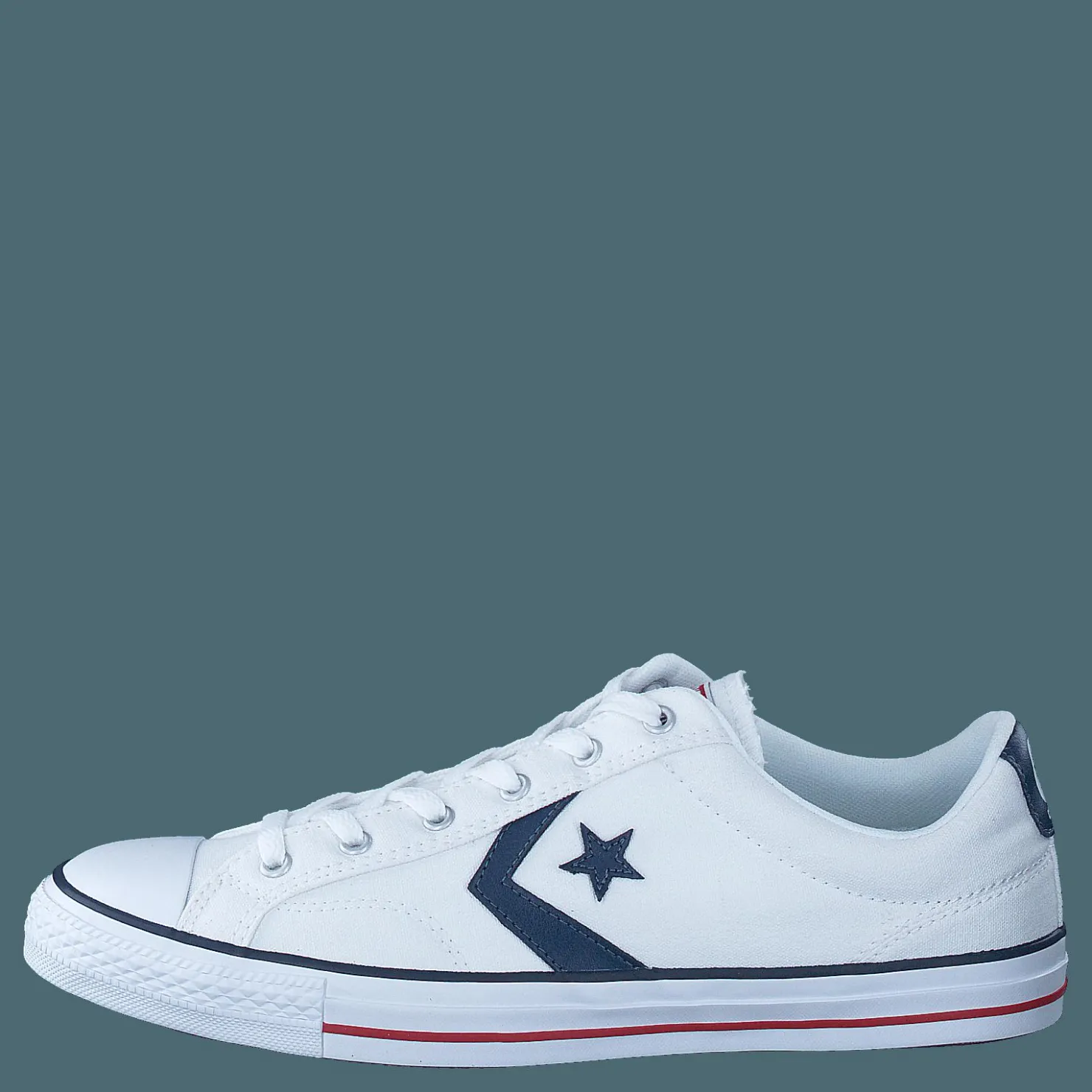 Converse Star Player Ox White/ White Vit Outlet