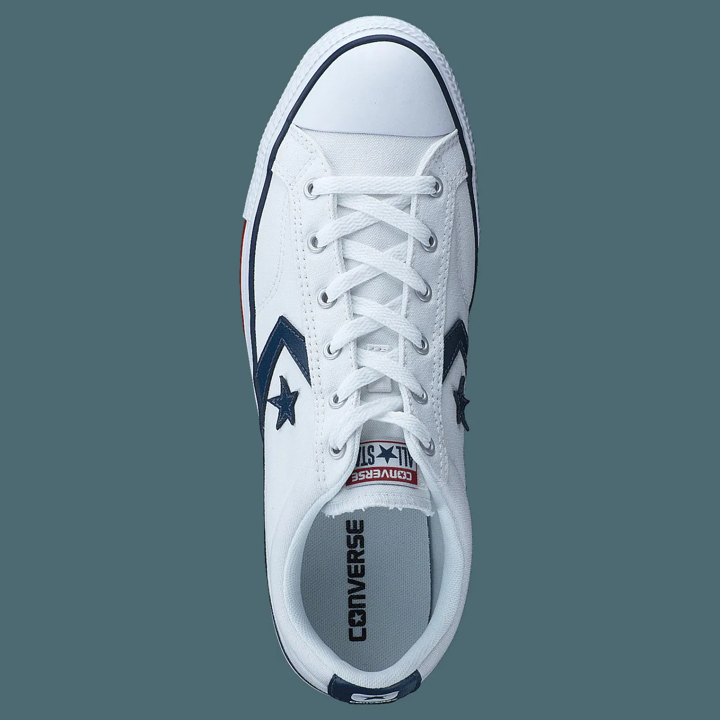 Converse Star Player Ox White/ White Vit Outlet