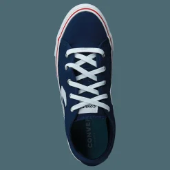 Converse Star Replay Navy/white/red Blå New