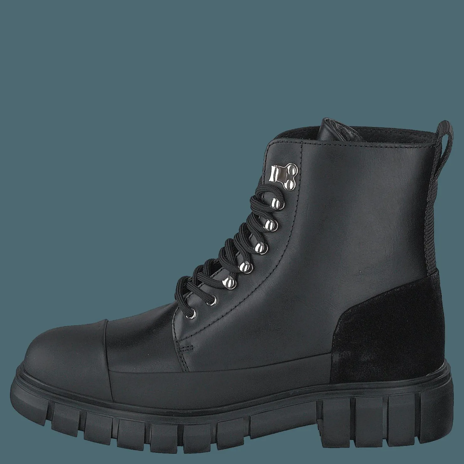 Shoe The Bear Stb-rebel Long Lace L Black Svart Hot