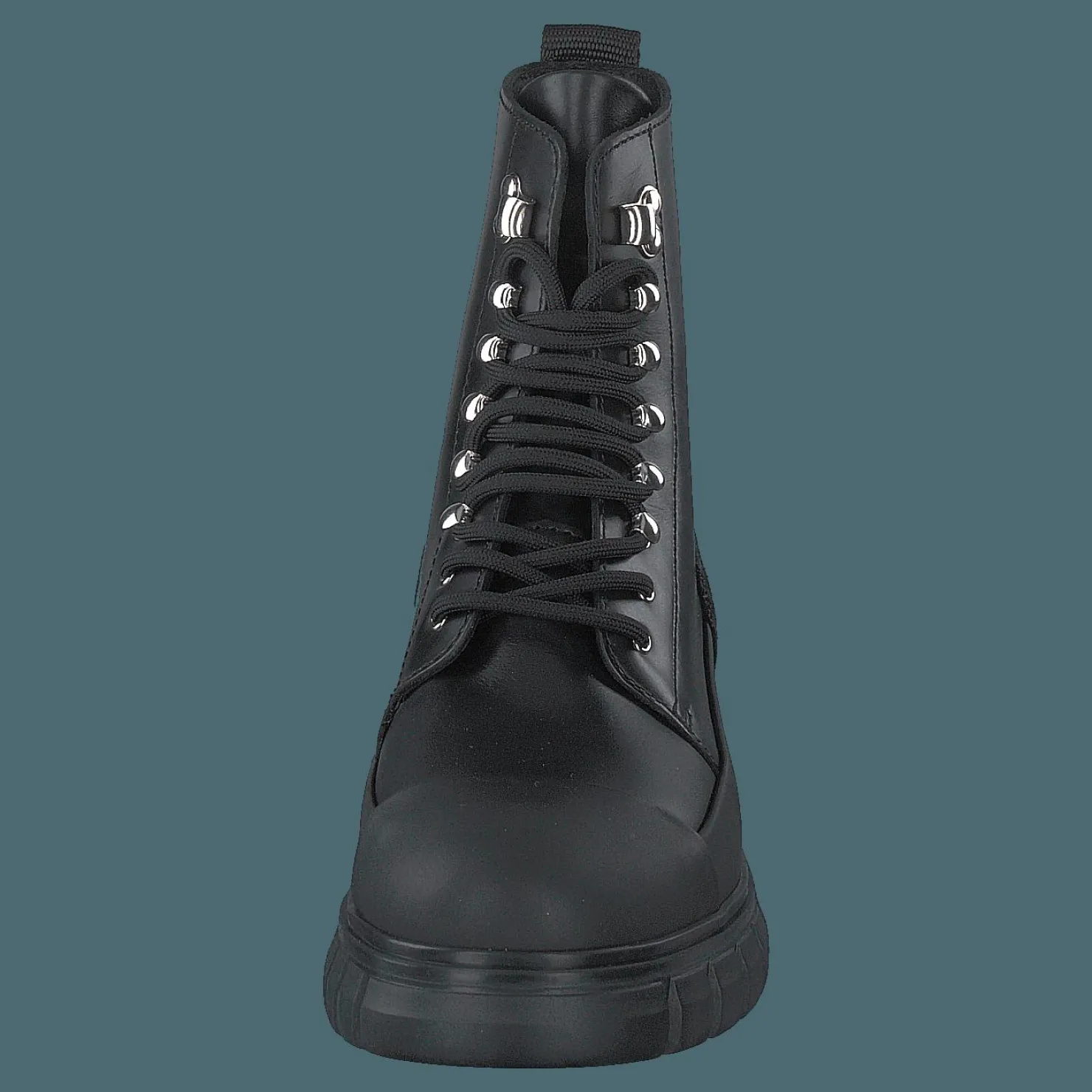 Shoe The Bear Stb-rebel Long Lace L Black Svart Hot