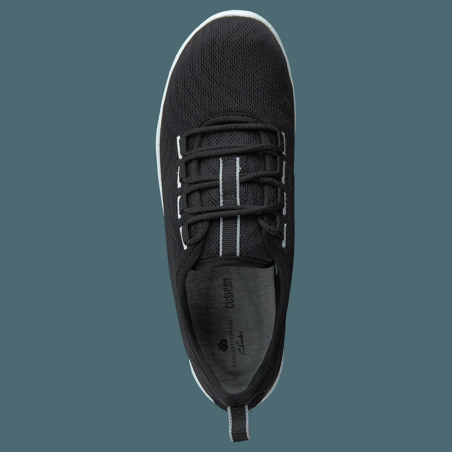 Clarks Step Allena Go Black Grå och Svart Discount