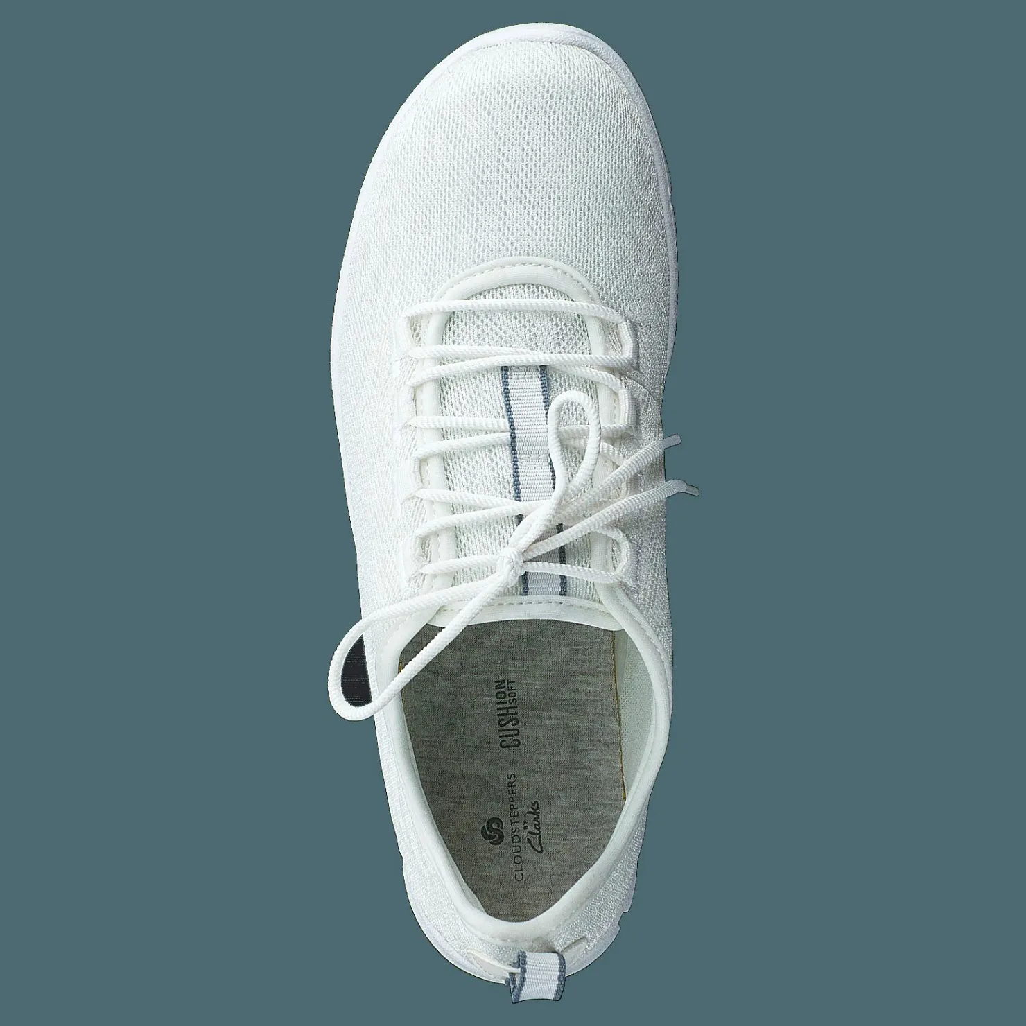 Clarks Step Allena Go White Vit