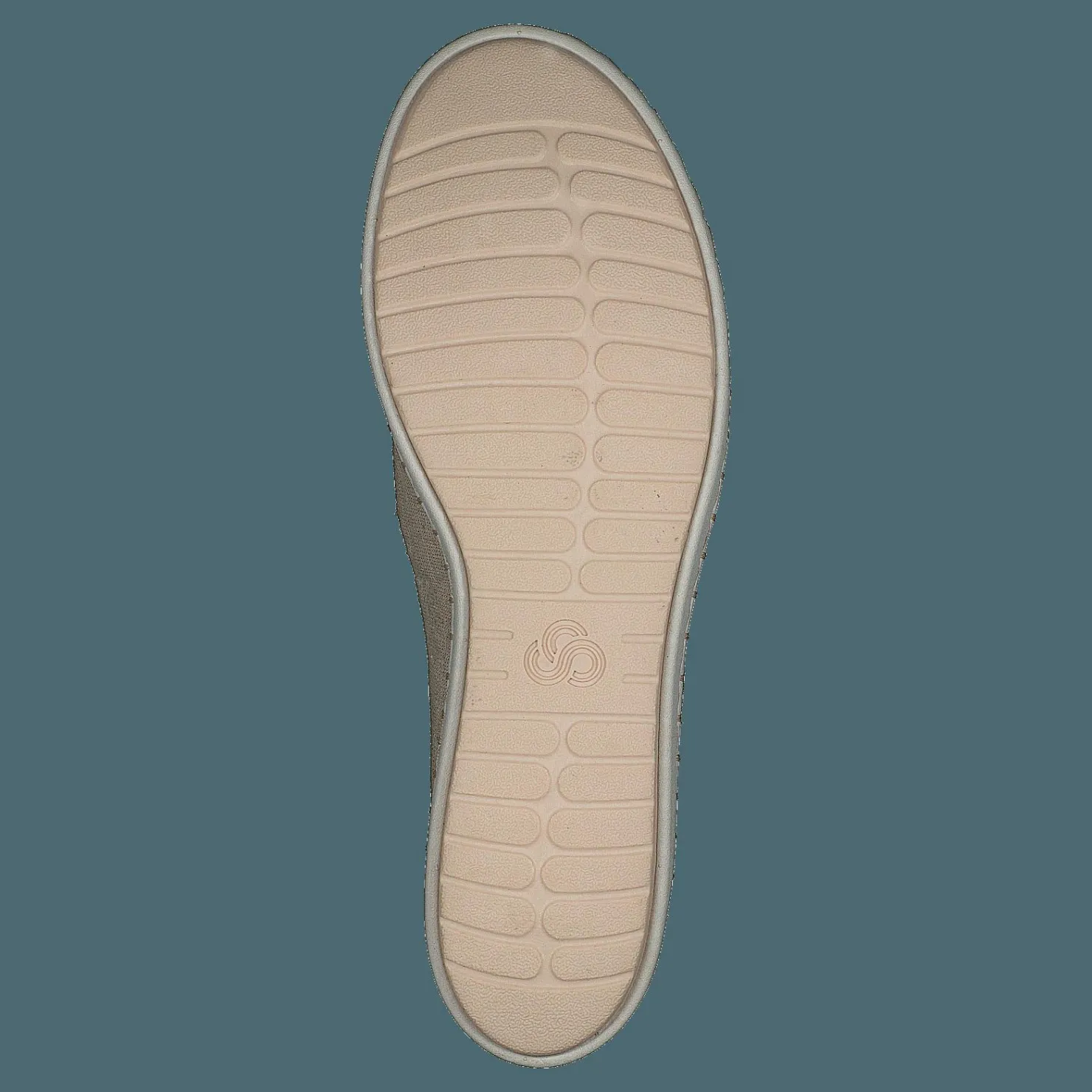 Clarks Step Glow Slip Soft Gold Guld och Beige Discount