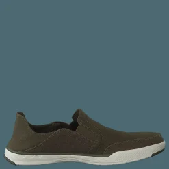 Clarks Step Isle Row Khaki Green Canvas Brun och Grön Online