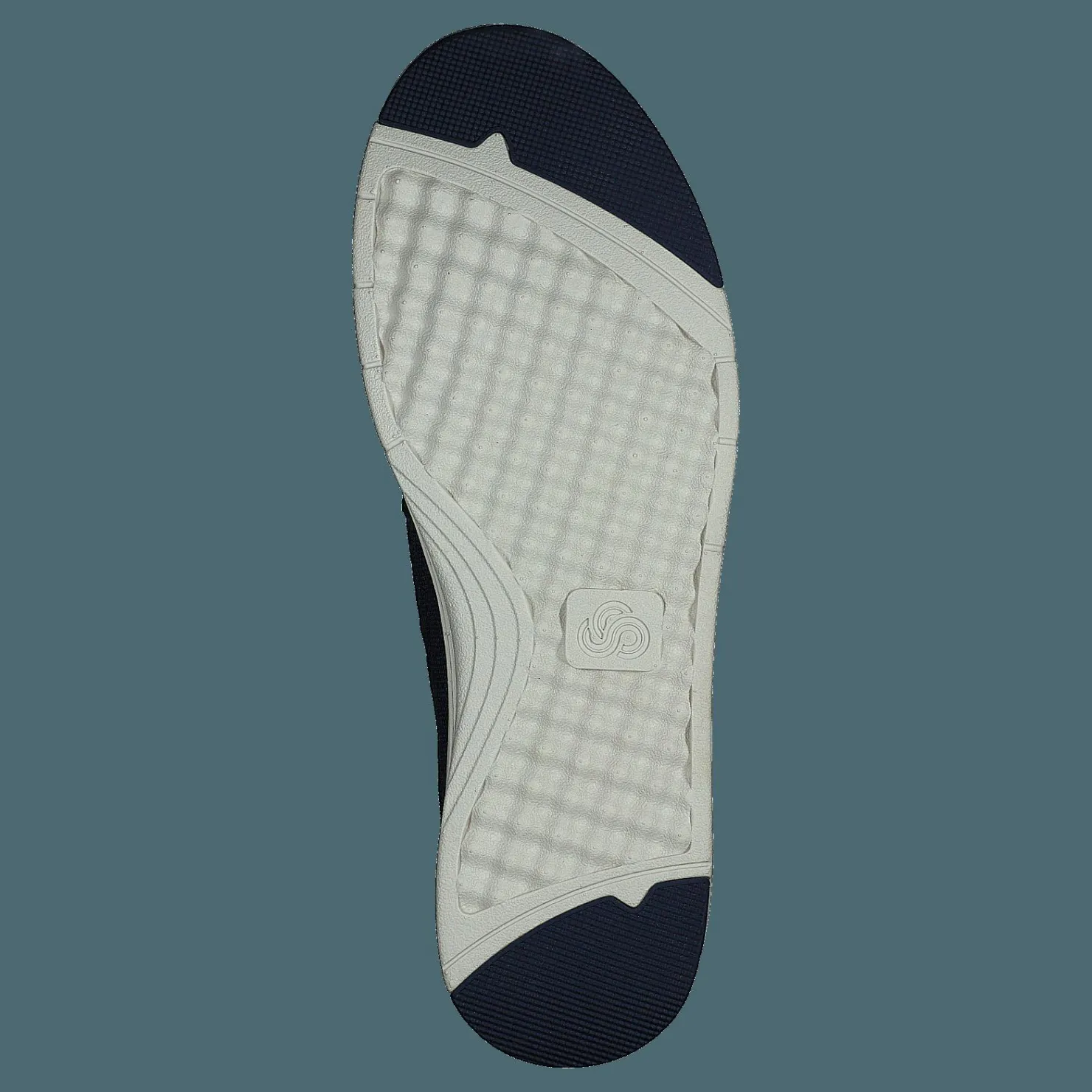 Clarks Step Isle Row Navy Canvas Blå Discount