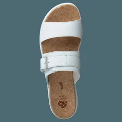 Clarks Step June Tide White Vit New