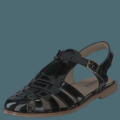 Angulus Strap Sandal With Buckle Black Svart och Guld Clearance