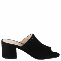 Bianco Suede Mule Sandal Jfm17 110 - Black 10 Svart Outlet