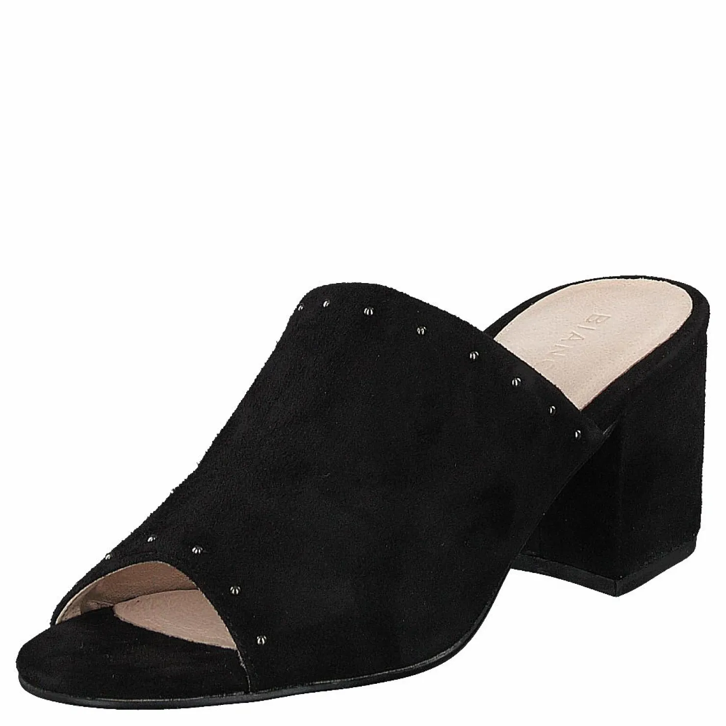 Bianco Suede Mule Sandal Jfm17 110 - Black 10 Svart Outlet
