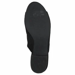Bianco Suede Mule Sandal Jfm17 110 - Black 10 Svart Outlet