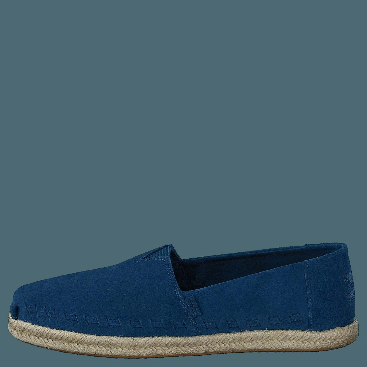 Toms Suede Rope Alprg Moroccan Blue Blå Discount