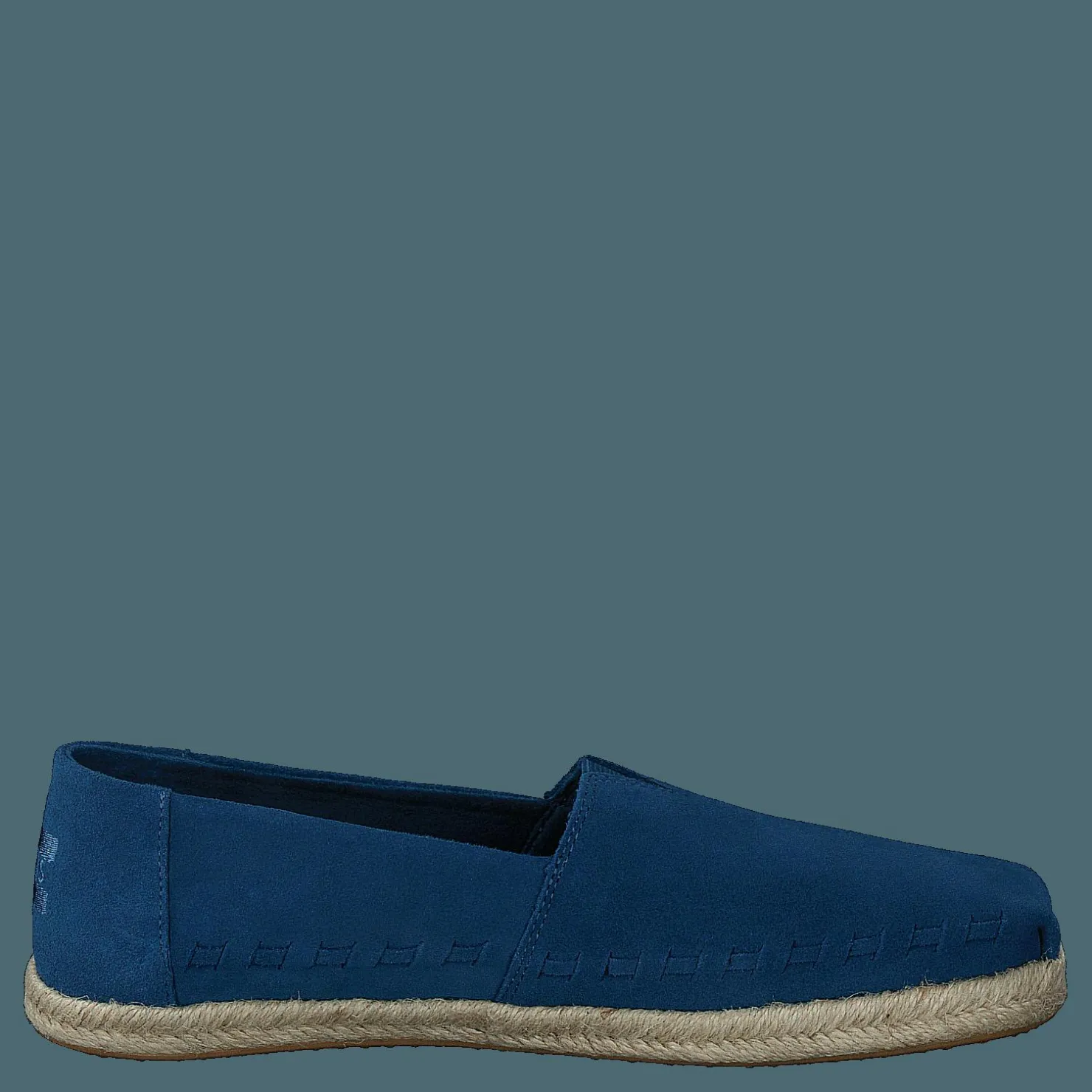 Toms Suede Rope Alprg Moroccan Blue Blå Discount