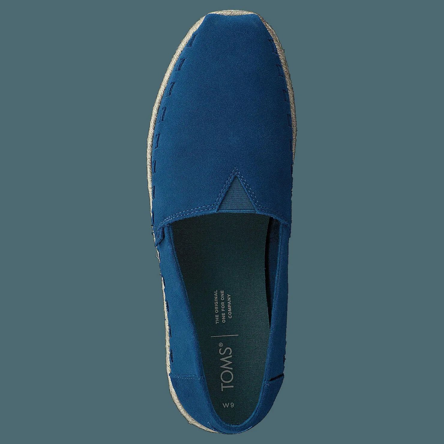 Toms Suede Rope Alprg Moroccan Blue Blå Discount