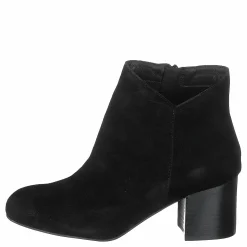 Bianco Suede V-cut Boot Jas18 Black Svart Online