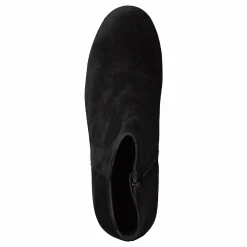 Bianco Suede V-cut Boot Jas18 Black Svart Online