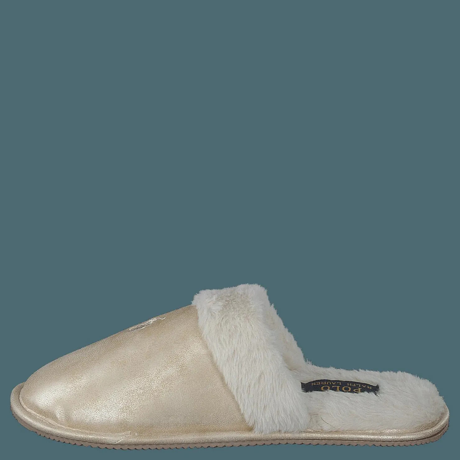Polo Ralph Lauren Summit Scuff || Metallic Gold Beige