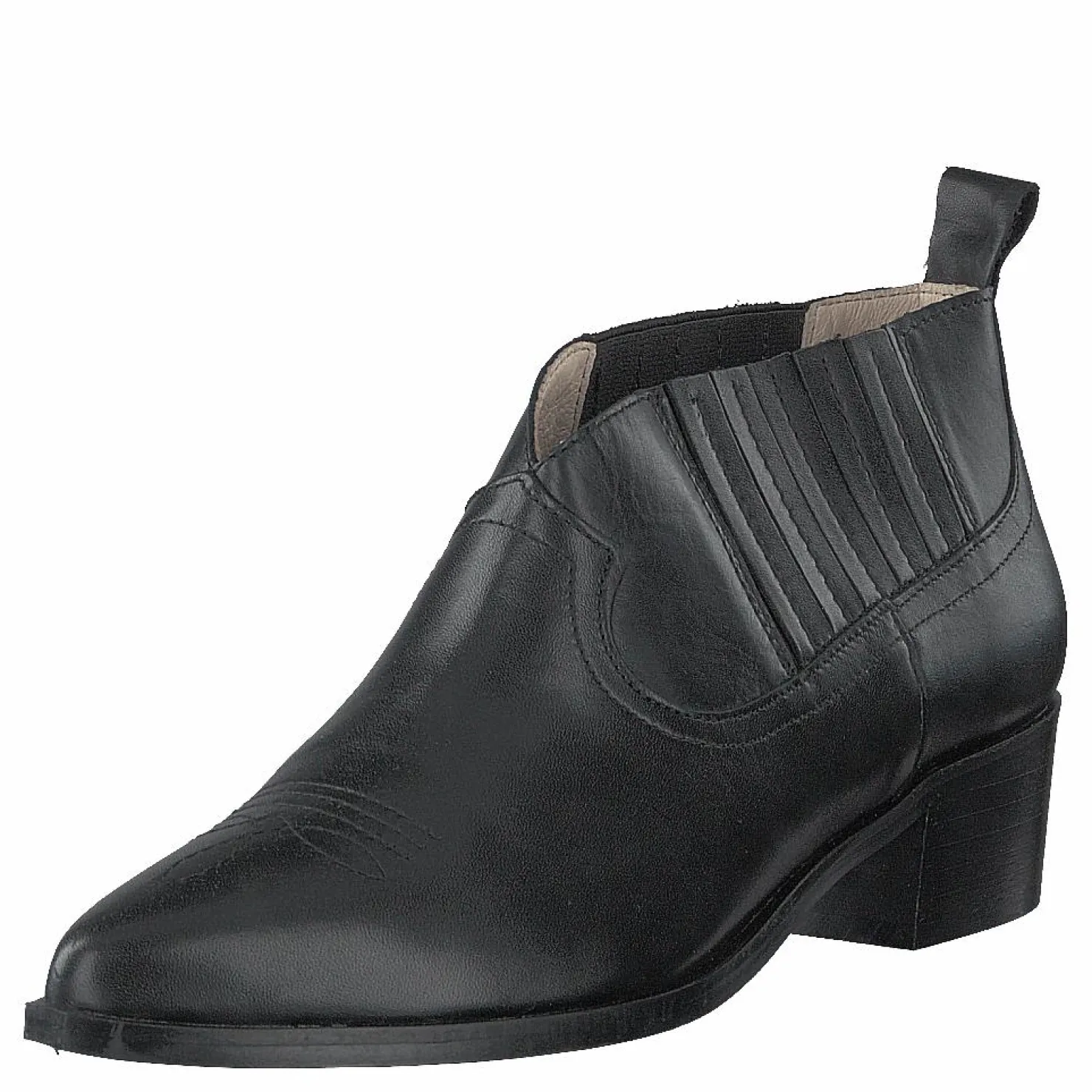 Shoe Biz Sun Velvet Black Grå Sale