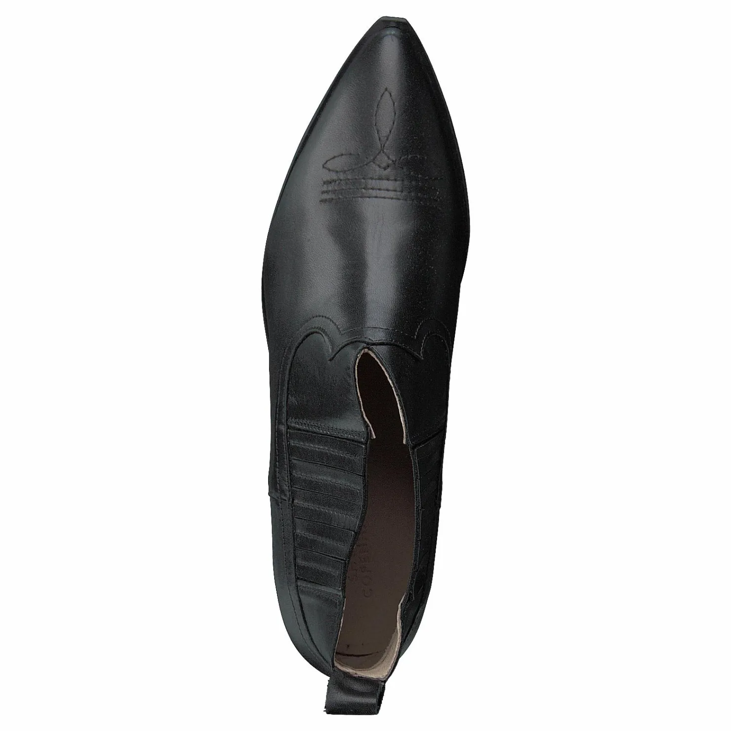 Shoe Biz Sun Velvet Black Grå Sale