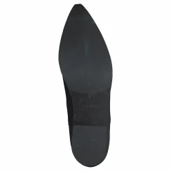 Shoe Biz Sun Velvet Black Grå Sale