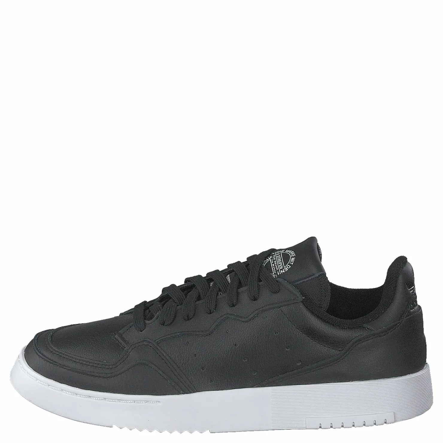 adidas Originals Supercourt Core Black/core Black/ftwr Whi Grå Outlet