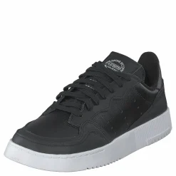 adidas Originals Supercourt Core Black/core Black/ftwr Whi Grå Outlet