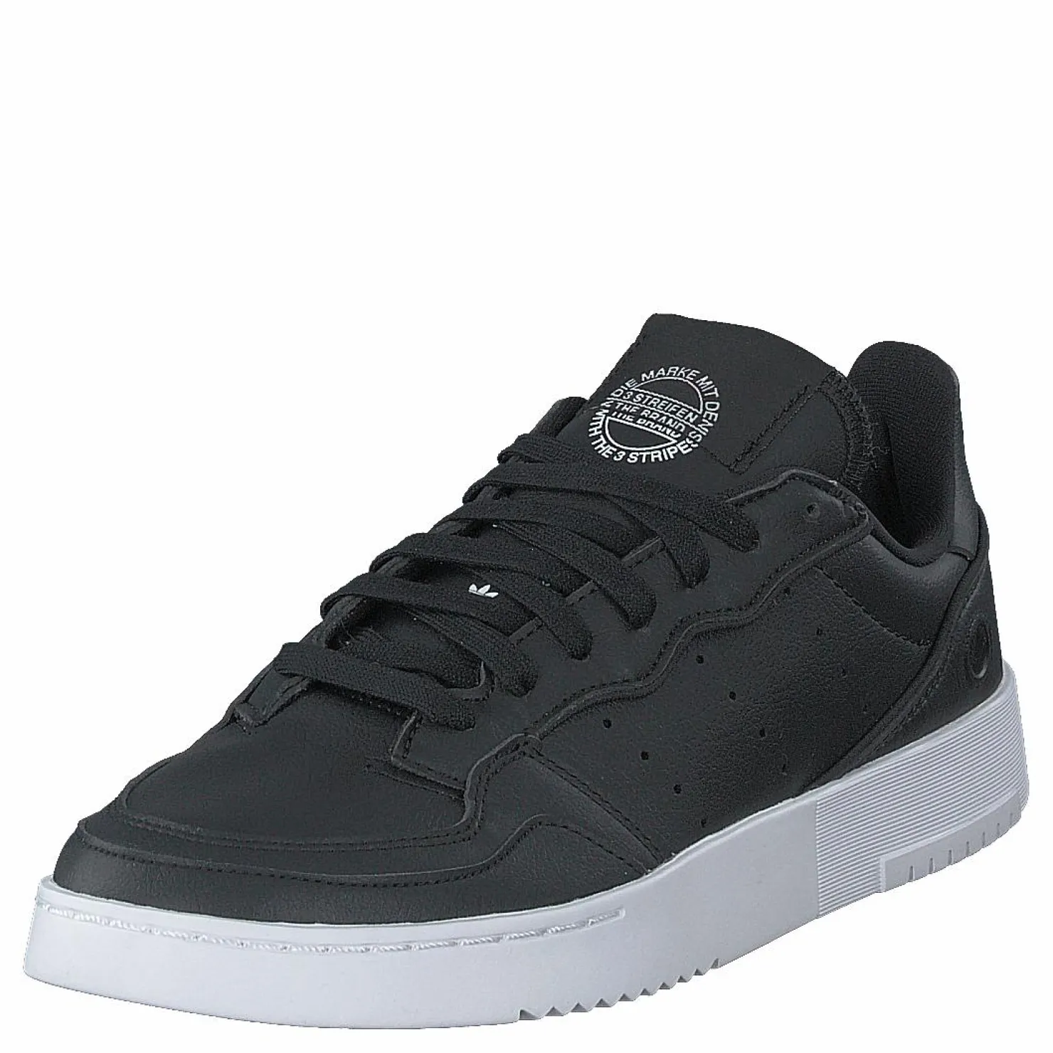 adidas Originals Supercourt Vegan Core Black / Core Black / Cloud White Svart Discount