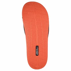 Superdry Aop Beach Slide Khaki/black/orange Svart Sale