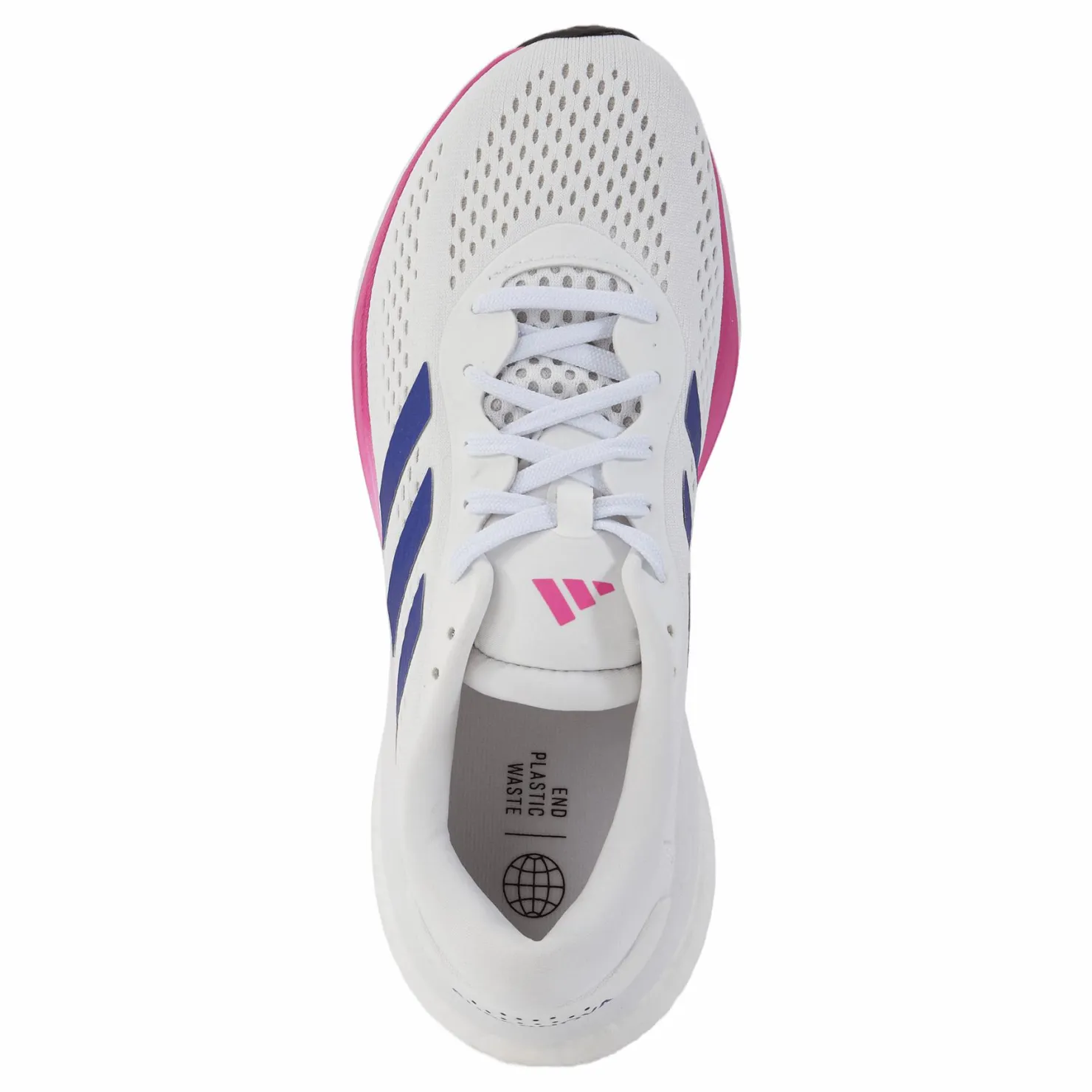 adidas Supernova 2.0 Shoes Cloud White / Lucid Blue / Lucid Fuchsia Vit Online